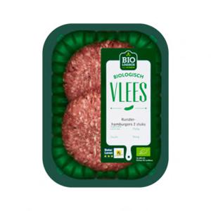 Jumbo Runderhamburgers Biologisch 2 Stuks 180g