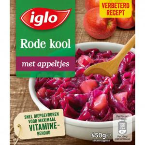 Iglo Rode kool met appeltjes