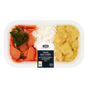 Jumbo Verse Thaise Gele Curry met Kip, Zoete Aardappel en Pandanrijst 450g