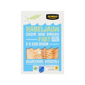 Jumbo Kabeljauwfilet Diepvries 2 x 200g