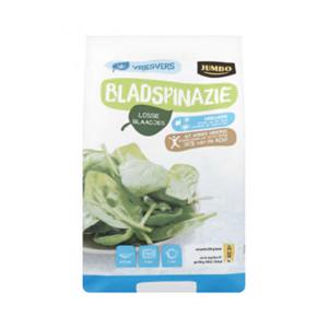 Jumbo Bladspinazie Losse Blaadjes Diepvries 450g