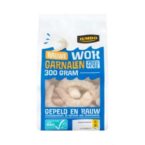 Jumbo Wok Garnalen Diepvries 300g