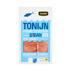 Jumbo Tonijnsteak Diepvries 250g