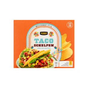 Jumbo Taco Schelpen 12 Stuks 135g