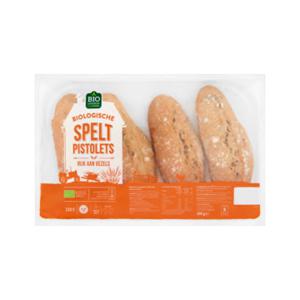 Jumbo - Spelt Pistolets Biologisch - 4 Stuks