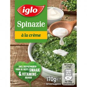 Iglo Spinazie à la crème