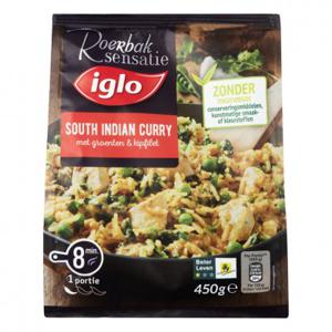 Iglo Roerbaksensatie South Indian curry