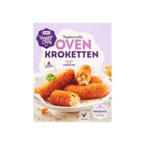 Veggie Chef Vegetarische Kroketten Oven 4 Stuks 320g