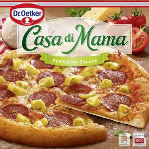 Dr. Oetker Casa di Mama pizza pepperoni salami