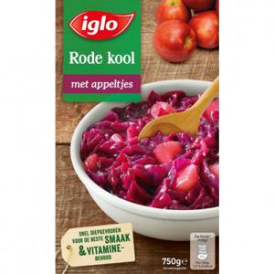 Iglo Rode kool met appeltjes