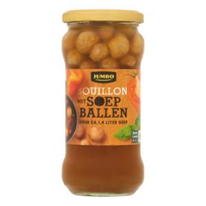 Jumbo Bouillon met Soepballen 340ml