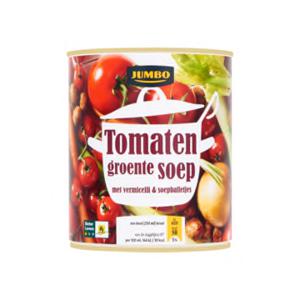 Jumbo Tomaten Groentesoep met Vermicelli & Soepballetjes 800ml