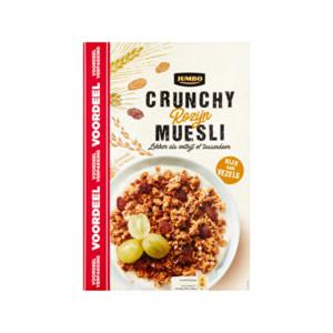 Jumbo Rozijnen Krokante Muesli 900 g - Voordeelverpakking