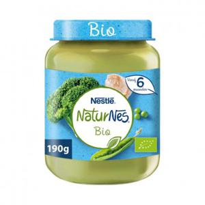 NaturNes Broccoli doperwt kalkoen 6+ mnd baby