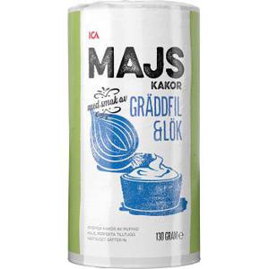ICA Majskakor Gräddfil & lök 130g