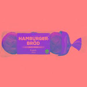 ICA Hamburgerbröd 6-p 270g