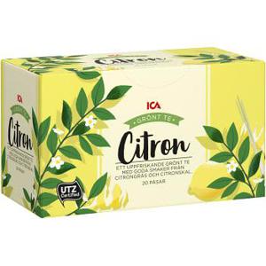 ICA Grönt te Citron 20-p