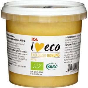 ICA I love eco Honung 425g KRAV