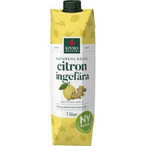 Kiviks Musteri Fruktdryck Citron & ingefära 1l