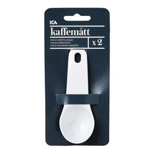 ICA Kaffemått i plast 2-p