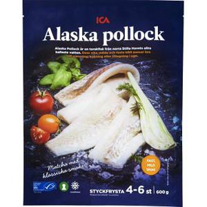 ICA Alaska pollock 600g