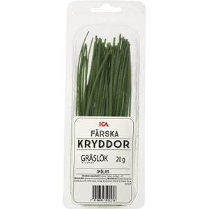 ICA Gräslök i ask 20g Klass 1