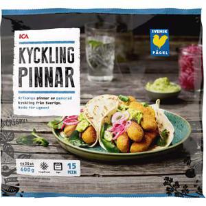 ICA Frysta Kycklingpinnar 600g
