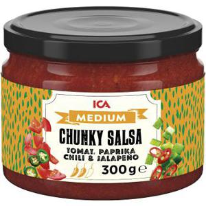 ICA Chunky salsa Medium 300g