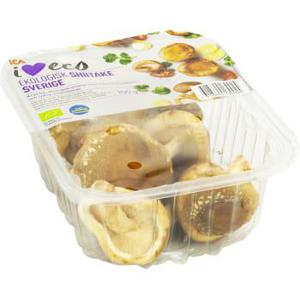 ICA I love eco Shiitake Ekologisk 150g Klass 1