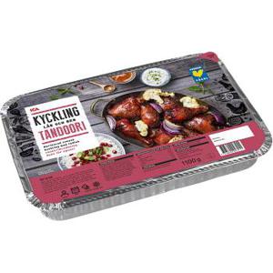 ICA Bordskyckling tandoori Fryst 1,1kg