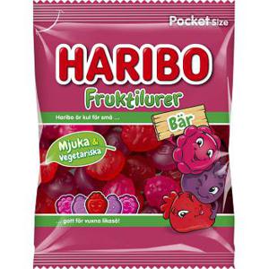 Haribo Fruktilurer Bär 80g