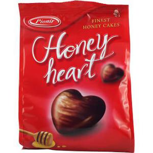 Pionir Honungskaka Honey heart 350g