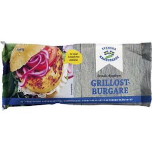 Svenska Hamburgare Grillostburgare 220g
