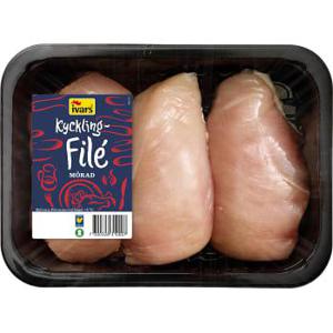 Ivars Kycklingfile Mörad 750g