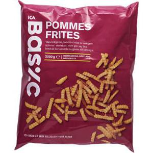 ICA Basic Pommes frites Fryst 2kg