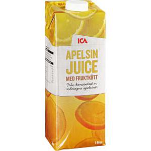 ICA Apelsinjuice 1l