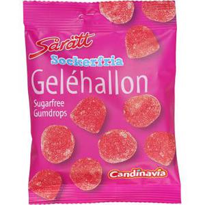CANDINAVIA Geléhallon Sårätt sockerfria 80g