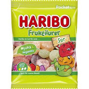 Haribo Fruktilurer Sur 75g