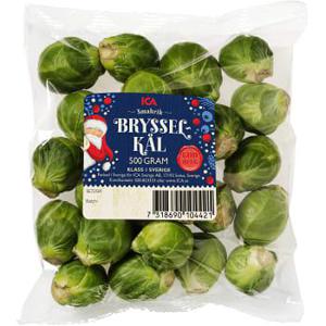 ICA Brysselkål 500g Klass 1
