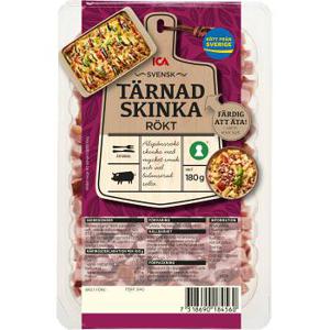 ICA Tärnad rökt skinka 180g