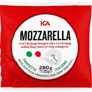 ICA Mozzarella 125g