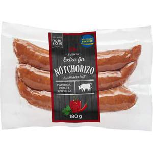 ICA Nötchorizo Extra fin 180g