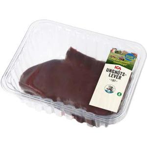 ICA Ungnötslever ca 500g