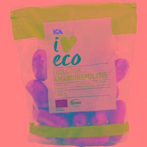 ICA I love eco Potatis Amandine 900g KRAV Klass 1