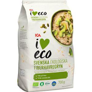 ICA I love eco Fiberhavregryn 700g