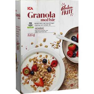 ICA Granola Bär Glutenfri 325g