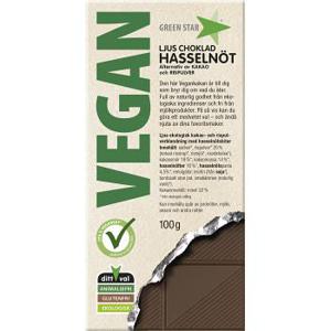 Greenstar Choklad Ljus Vegan 100g