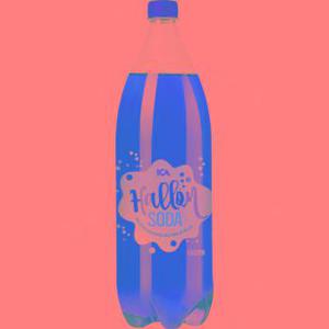 ICA Läsk Hallonsoda 1,5l
