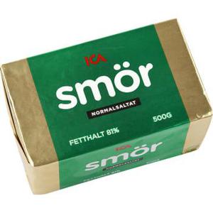 ICA Smör Normalsaltat 81% 500g
