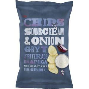 ICA Chips Sourcream & Onion 180g